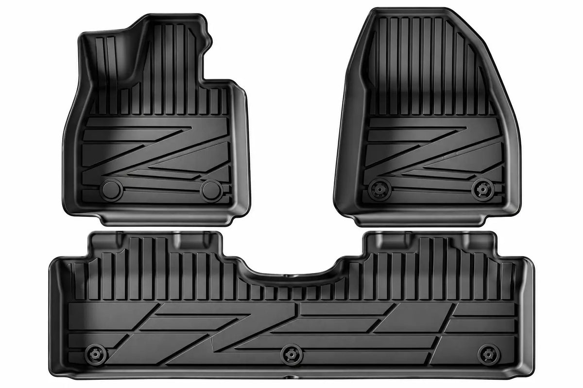 4-piece moulded floor mat set with front and rear coverage for the DENZA Z9GT.